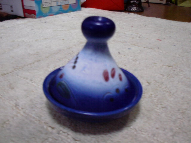 タジンの容器の小物入れ